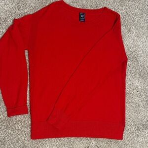 GAP Women’s Red Crewneck Sweater